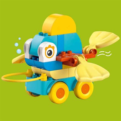LEGO Duplo 3ü 1 Arada Tekerlekli Hayvanlar 58 Parça