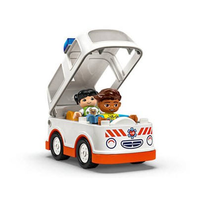 LEGO DUPLO Ambulans ve Sürücü 19 Parça