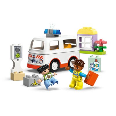 LEGO DUPLO Ambulans ve Sürücü 19 Parça