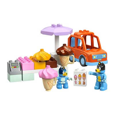 Lego Duplo Bluey ile Dondurma Gezisi 22 Parça
