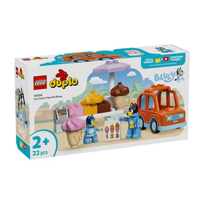Lego Duplo Bluey ile Dondurma Gezisi 22 Parça