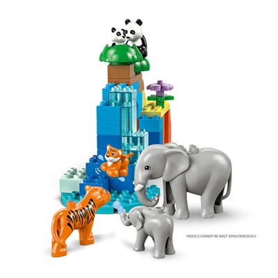 LEGO DUPLO Kasabası 3’ü 1 Arada Vahşi Hayvan Aileleri 92 Parça