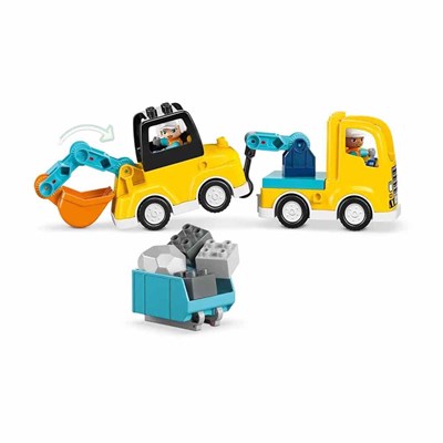 LEGO DUPLO Kasabası 3ü 1 Arada İnşaat Araçları