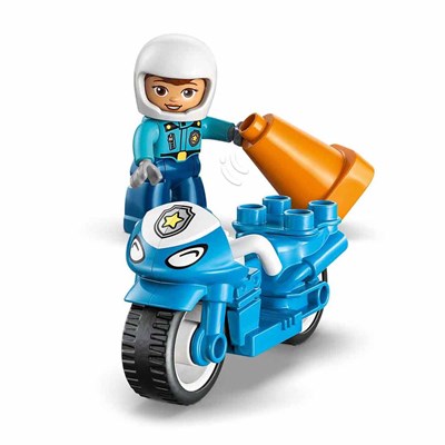 LEGO DUPLO Kasabası Mavi Polis Motosikleti 11 Parça