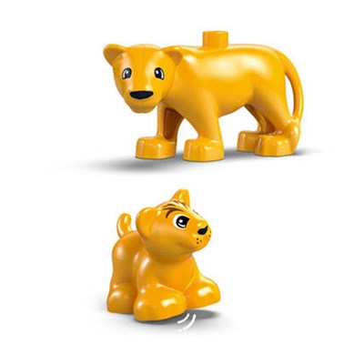 LEGO DUPLO Kasabası Vahşi Hayvan Aileleri 10 Parça