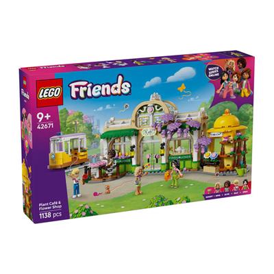 LEGO Friends Bitki Kafe ve Çiçekçi Dükkanı 1138 Parça