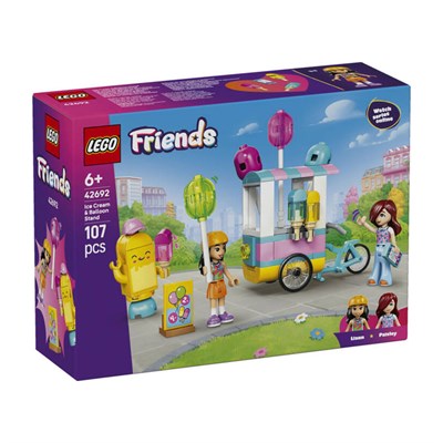 Lego Friends Dondurma ve Balon Standı 107 Parça