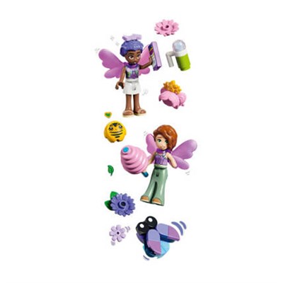 LEGO Friends Dönen Çiçek ve Peri Fincanı 321 Parça