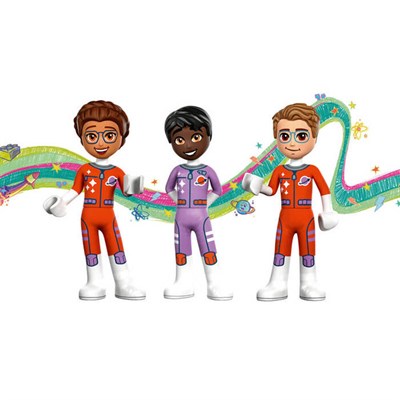 Lego Friends Mars Uzay Üssü ve Roketi 981 Parça