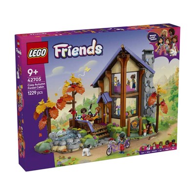 LEGO Friends Şirin Sonbahar Orman Kulübesi 1229 Parça