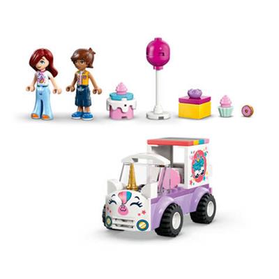 LEGO Friends Tek Boynuzlu At Pasta Dağıtım Arabası 67 Parça