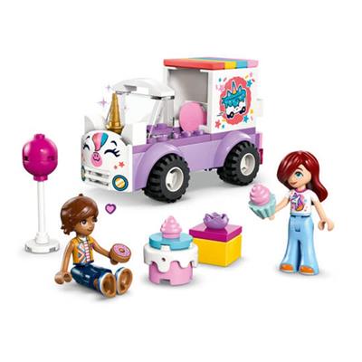 LEGO Friends Tek Boynuzlu At Pasta Dağıtım Arabası 67 Parça
