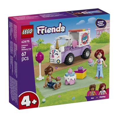 LEGO Friends Tek Boynuzlu At Pasta Dağıtım Arabası 67 Parça