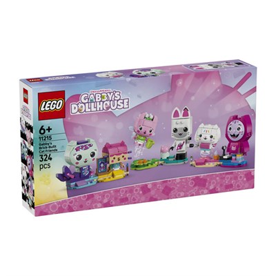 Lego Gabbynin Brick Built Kedi Arkadaşları 324 Parça