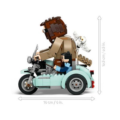 LEGO Harry Potter Hagrid ve Harrynin Motosiklet Yolculuğu 617 Parça