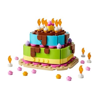 LEGO Iconic Doğum Günü Pastası 219 Parça