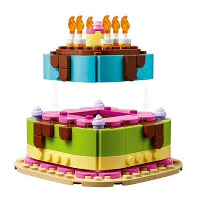 LEGO Iconic Doğum Günü Pastası 219 Parça