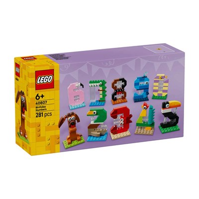 LEGO Iconic Doğum Günü Rakamları 281 Parça