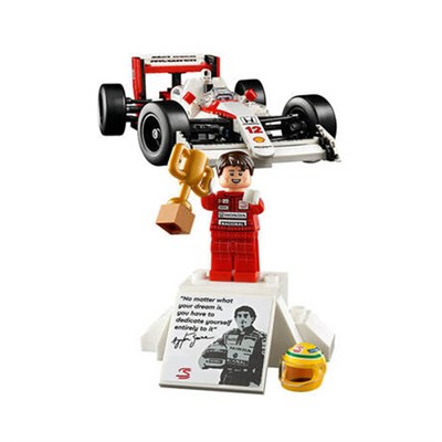LEGO Icons McLaren MP4/4 ve Ayrton Senna 693 Parça