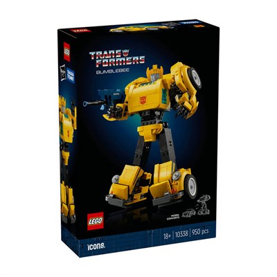 LEGO Icons Transformers Bumblebee 950 Parça