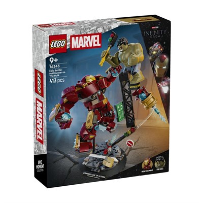 LEGO Marvel Efsanevi Savaş Hulkbuster Hulka Karşı 413 Parça