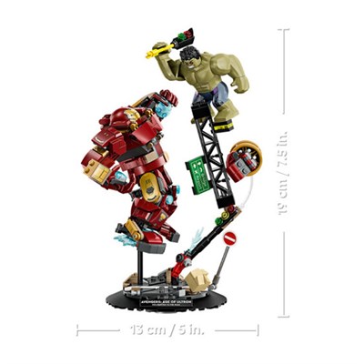 LEGO Marvel Efsanevi Savaş Hulkbuster Hulka Karşı 413 Parça
