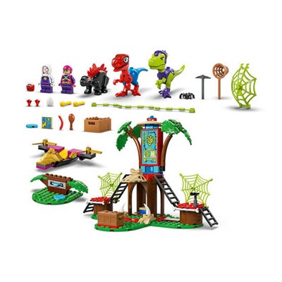 LEGO Marvel Spidey Ağaç Ev Karargahında Spidey ve Gobbynin Raptor Savaşı 143 Parça