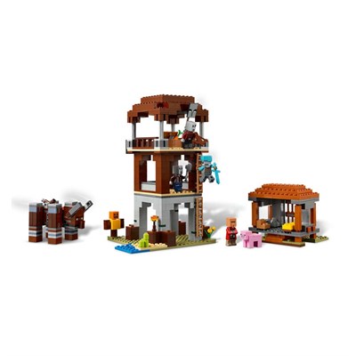 LEGO Minecraft Yağmacı Karakolu ve Çapulcu 665 Parça