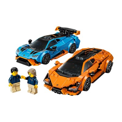 Lego Speed Champ Lamborghini Revuelto ve Hurac n STO 607 parça 10 Yaş