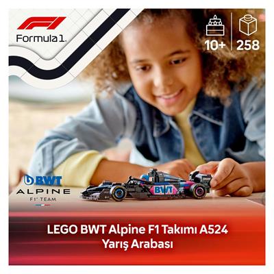 LEGO Speed Champions BWT Alpine F1 Team A524 Yarış Arabası 258 Parça