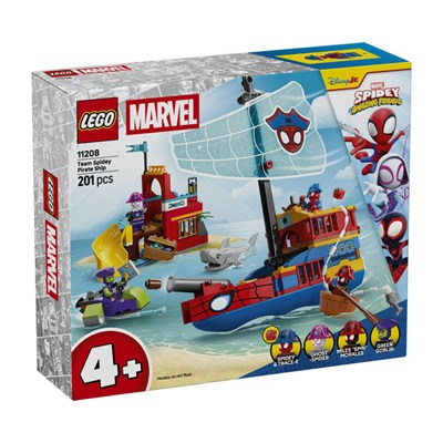 Lego Spidey Spidey Takımı Korsan Gemisi 201 Parça