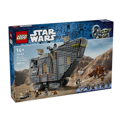 LEGO Star Wars Gezegen Dışı Kum Taşıtı ve Mudhorn 1683 Parça