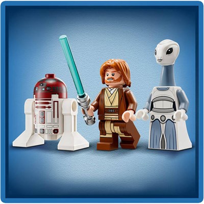 LEGO Star Wars Obi Wan Kenobinin Jedi Starfighterı 282 Parça