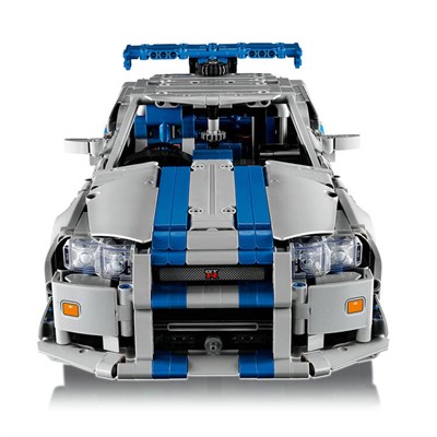 LEGO Technic Daha Hızlı Daha Öfkeli Nissan Skyline GT-R R34 Araba 1410 Parça