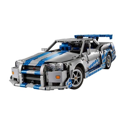 LEGO Technic Daha Hızlı Daha Öfkeli Nissan Skyline GT-R R34 Araba 1410 Parça