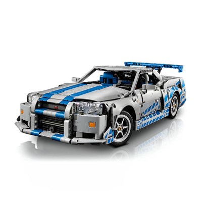 LEGO Technic Daha Hızlı Daha Öfkeli Nissan Skyline GT-R R34 Araba 1410 Parça