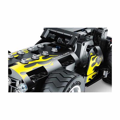 Sunman Araba Jeep Siyah 177 Parça