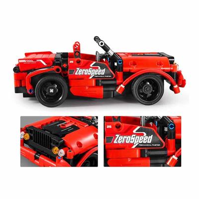 Sunman İM 2in1 Master Uzaktan Kumandalı Kırmızı Süper Araba 351 Parça