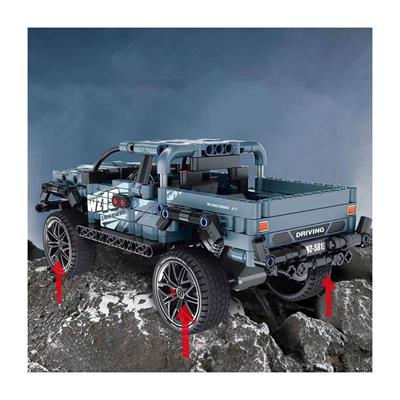 Sunman İm Master Çek Bırak Mavi Pick Up 463 Parça