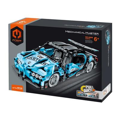 Sunman İm Master Çek Bırak Mavi Süper Araba 422 Parça