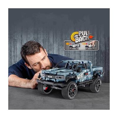 Sunman İm Master Çek Bırak Mavi Pick Up 463 Parça