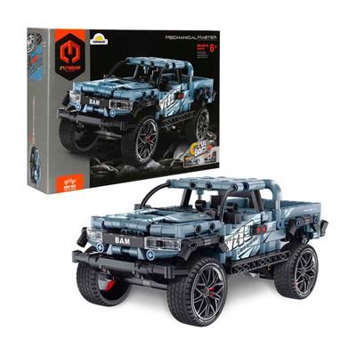 Sunman İm Master Çek Bırak Mavi Pick Up 463 Parça