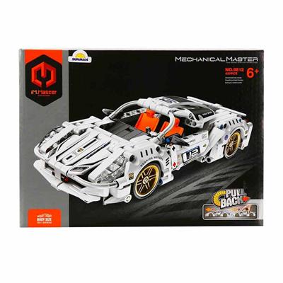 Sunman İm Master Super Araba Beyaz 437 Parça