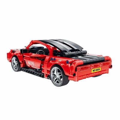 Sunman Süper Araba Kırmızı Lego 457 Parça