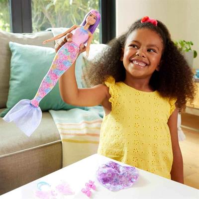 3in1 Barbie Denizkızı Kostüm Seti