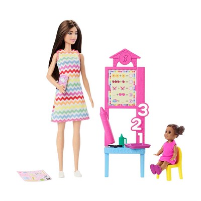 Barbie Bakım Temalı Kariyer Oyun Setleri