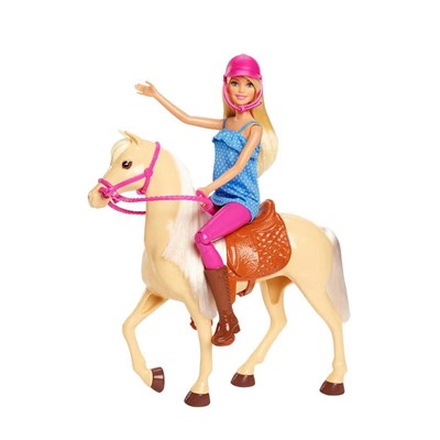 Barbie Bebek Güzel Atı Hayvanları Oyun Seti