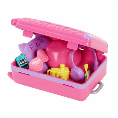 Barbie Brooklyn Seyahatte Bebeği ve Aksesuarları