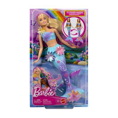 Barbie Büyülü Çiçekler Deniz Kızı Bebeği
