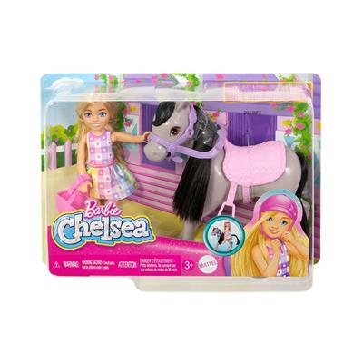 Barbie Chelsea Bebek ve Midilli Figür Seti